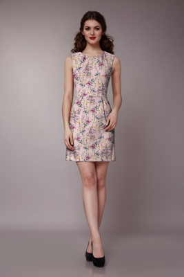 Jersey | Flowers | Aubergine Blumenbouquet