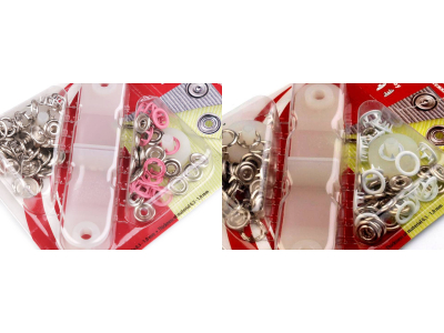 Druckknöpfe Baby | metall | für dünne Stoffe