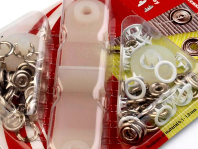 Druckknöpfe Baby | metall | für dünne Stoffe