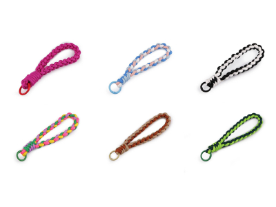 Anhänger | geflochten mit Karabiner