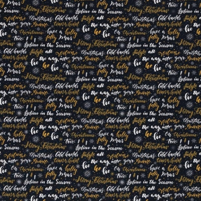 Baumwolle | KIM Weihnachten | Ho Ho Ho