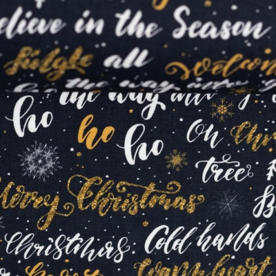 Baumwolle | KIM Weihnachten | Ho Ho Ho