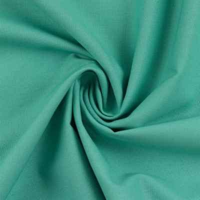 Baumwolle uni | Heide | Türkis