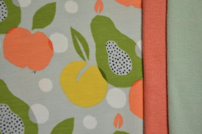 Jersey | Birnen Avocados | grün gelb apricot