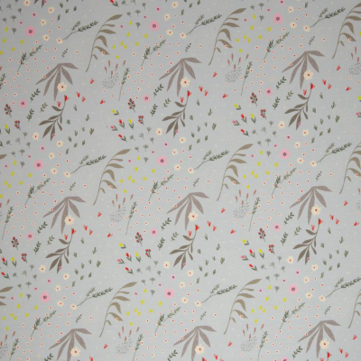 French Terry | Femke | Blumenwiese mint