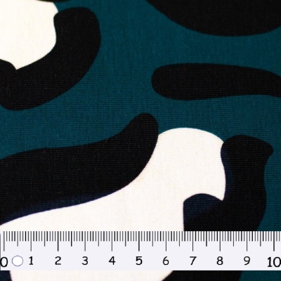 French Terry mit Modal | Sandra | RießenLEO Petrol