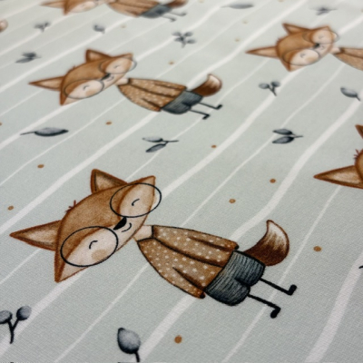 French Terry | Eigenproduktion | Fox Glasses Hellmint
