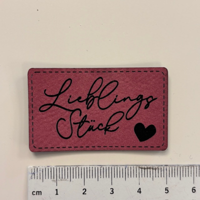 Label / Etikett | Lieblingsstück | Auswahl