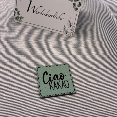 Label / Etikett | Ciao Kakao | Auswahl