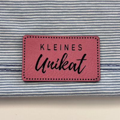 Label / Etikett | Kleines Unikat | altrosa
