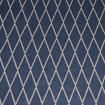 Jaquardjersey | COZY Collection | Rauten marineblau