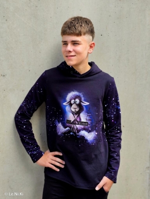 French Terry Panel | XMAS VIBES Thorsten Berger | rasiertes Schaf