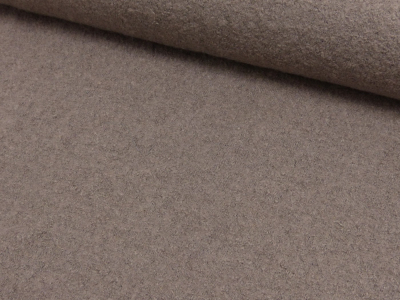 Wolle Viskose Boucle | Taupe