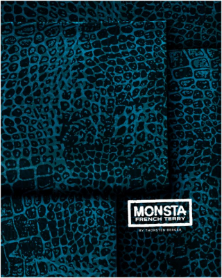 French Terry | Monsta Kombi by Thorsten Berger | Türkis Petrol