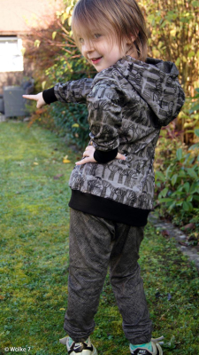 Jersey | Finn | Wald dunkelgrau