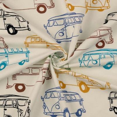 Sweat | BULLI angeraut | ecru Bunt