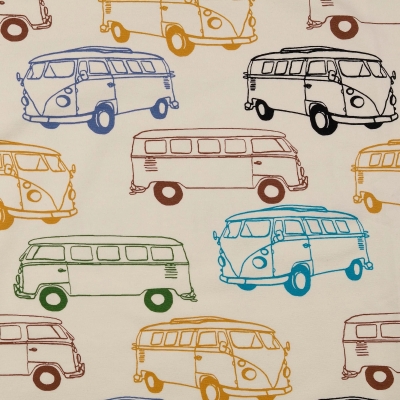 Sweat | BULLI angeraut | ecru Bunt