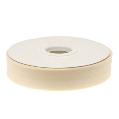 Schrägband uni | 20mm | Creme