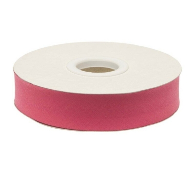Schrägband uni | 20mm | Pink