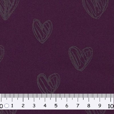 Softshell | SAKURA Herzen | Lila Purpur reflektierend