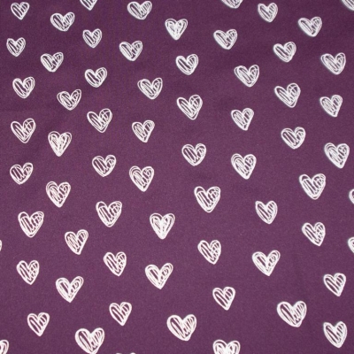 Softshell | SAKURA Herzen | Lila Purpur reflektierend