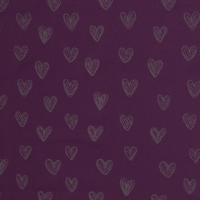 Softshell | SAKURA Herzen | Lila Purpur reflektierend