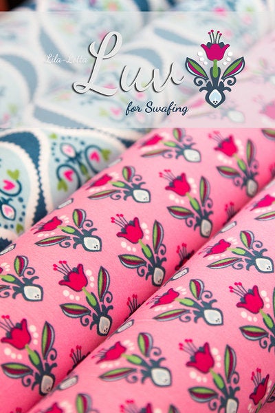Baumwolle LUV Lila-Lotta Rosa