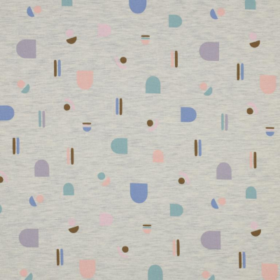 Jersey | ABSTRACT | Motive Ecru meliert