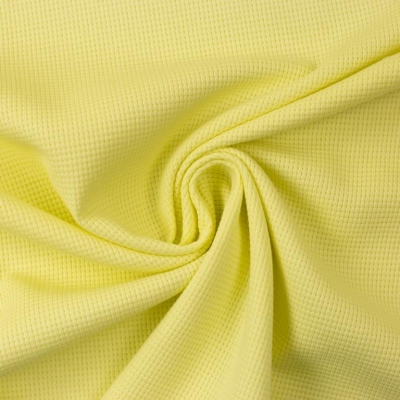 Waffeljersey | Clarissa | Zitronengelb