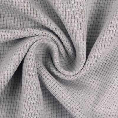 Waffeljersey | Clarissa | Hellgrau