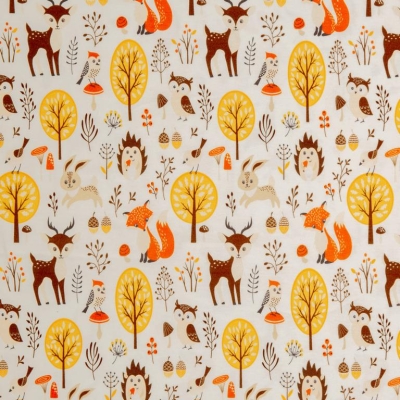 Jersey | THEO Waldtiere | Beige Erdtöne