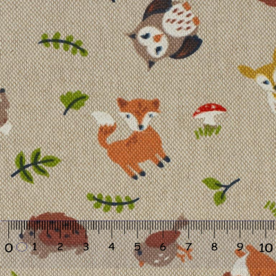 Canvas | Amar | Waldtiere Beige