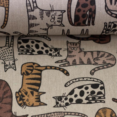 Canvas | Amar | Katzen Beige