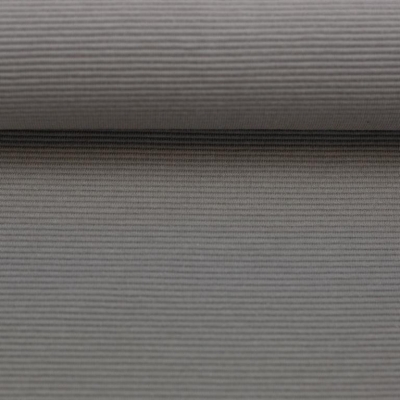 Rippjersey Ottoman | TURIN | Schlamm
