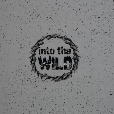 French Terry Panel | Into the Wild Hirsch Berge | Grau