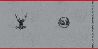 French Terry Panel | Into the Wild Hirsch Berge | Grau