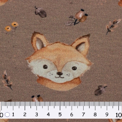 French Terry | Forest Friends by Christiane Zielinsky | Fuchs Braun