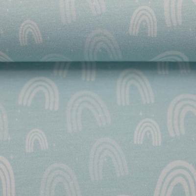 Jersey | fantastische Zauberwelten Mrs. Mint Design | Regenbogen Türkis