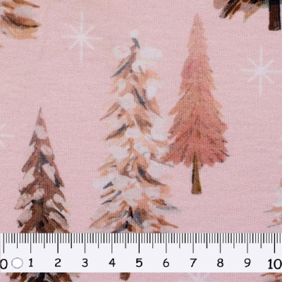 Sweat | HOLLY | Tannenbäume Aquarell Rosa