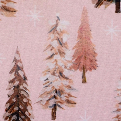 Sweat | HOLLY | Tannenbäume Aquarell Rosa