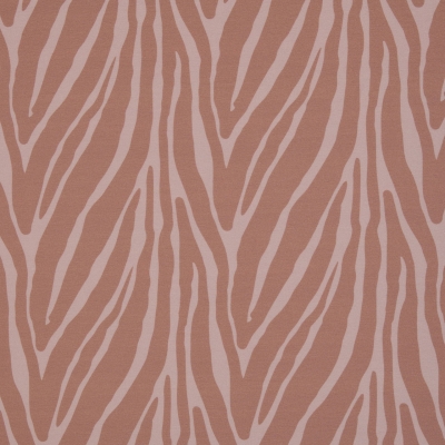 French Terry Modal | Aislingen | Tiger Streifen Aprikose Nude