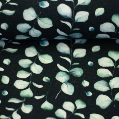 Sweat | COSY Eukalyptus | Marineblau Türkis