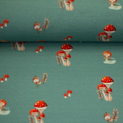 Jersey | PILZHAUSEN by Eda & Mo | Pilze & Vögelchen