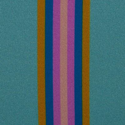 Viskose | Walking by Cherry Picking | Mint Türkis Lila