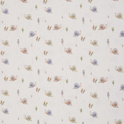 Jersey | Life in the Forest | Schnecken Snails Ecru