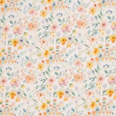 Jersey | Villach | Blumenwiese Aquarell auf Weiß