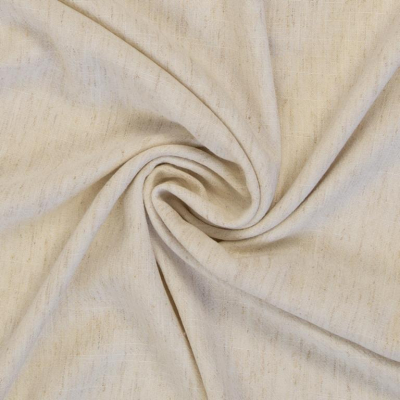 Leinen | Viskose LISSABON | Hellbeige meliert