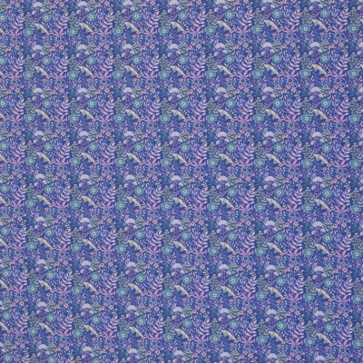 Baumwolle | Happy Blooms by Claire´sCreative Forest | Blau