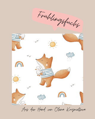 Design Frühlingsfuchs