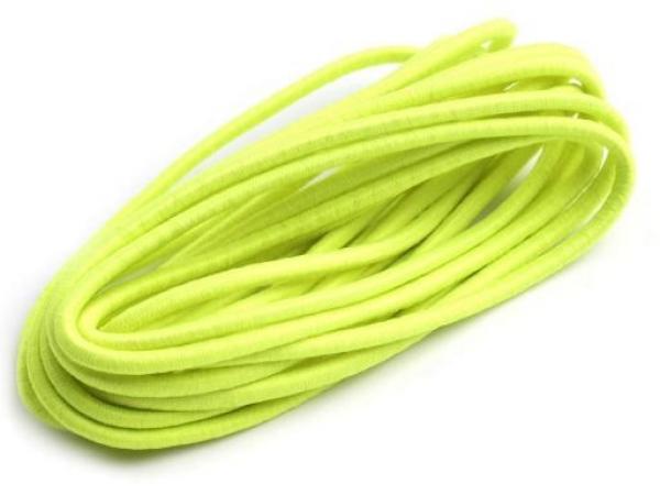 Gummikordel 3mm NEONGRÜN